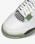 Nike Air Jordan 4 Retro Seafoam sneakers alte in verde acqua - vista dall'alto