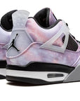Nike Air Jordan 4 Retro Zen Master sneakers alte in grigio verde - dettaglio suola