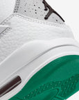 Nike Air Jordan 4 Retro Lucid Green Rasta sneakers alte in verde nero - dettaglio tomaia