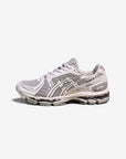Asics Gel-Kayano 12.1 Up There Natsukashii Glacier Grey sneakers basse uomo e donna in mesh, pelle sintetica e pelle grigio,