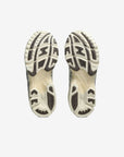 Asics Gel-Kayano 14 Cream Cocoa Powder sneakers basse uomo e donna in mesh e pelle sintetica crema marrone, vista posteriore