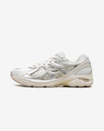 Asics GT-2160 Above the Clouds White Pure Silver sneakers basse uomo e donna in mesh e pelle sintetica bianco argento, vista
