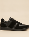 Sneakers Uomo Urban Nere Premium – Stile Cittadino Raffinato - vista laterale