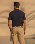 Bermuda Chino Uomo in Cotone – Eleganti e Versatili per l'Estate - vista posteriore