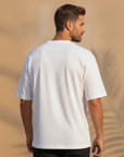 T-shirt Uomo Oversize Streetwear – Vestibilità Ampia Urban - vista posteriore