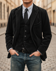 Giacca in velluto uomo con gilet