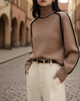 Maglione a collo alto per donna