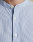 Camicia Uomo Effetto Seersucker – Fresca e Testurizzata Estiva - dettaglio