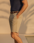 Bermuda Chino Uomo in Cotone – Eleganti e Versatili per l'Estate - vista laterale