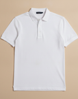 Polo Uomo con Placket a Contrasto – Dettaglio Raffinato - Rosso con Bianco