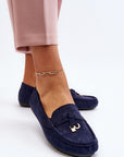 Mocassini Donna Blu Classici