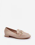 Mocassini Donna Beige alla Moda