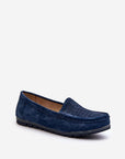 Mocassini Donna Blu Navy Classici
