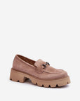 Mocassini Donna Beige Chic e Trendy