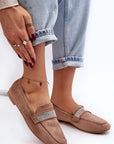 Mocassini Donna Marroni Chic e Trendy