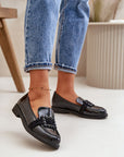 Mocassini Donna Neri Chic e Trendy