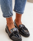 Mocassini Donna Neri Chic e Trendy