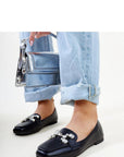 Mocassini Donna Neri Chic e Trendy