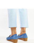 Mocassini Donna Blu Classici