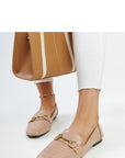 Mocassini Donna Beige Chic e Trendy