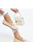 Mocassini Donna Beige Moderni