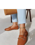 Mocassini Donna Marroni Chic e Trendy