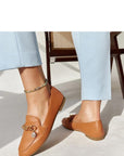 Mocassini Donna Marroni Chic e Trendy