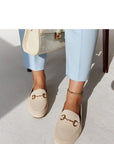 Mocassini Donna Beige alla Moda