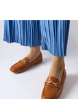 Mocassini Donna Marroni alla Moda