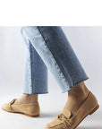 Mocassini Donna Beige Comodi