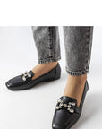 Mocassini Donna Neri Chic e Trendy