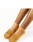 Mocassini Donna Marroni Comodi