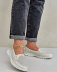 Mocassini Donna Beige Chic e Trendy