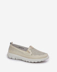Mocassini Donna Beige Chic e Trendy