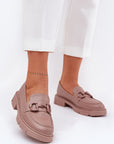 Mocassini Donna Beige Chic e Trendy