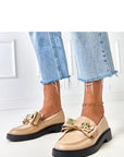 Mocassini Donna Beige Chic e Trendy