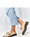 Mocassini Donna Beige Chic e Trendy