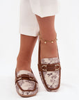 Mocassini Donna Marroni Chic e Trendy