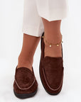 Mocassini Donna Marroni Chic e Trendy