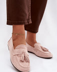 Mocassini Donna Rosa Moderni