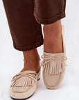 Mocassini Donna Beige di Tendenza