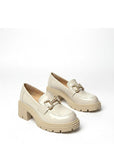 Mocassini Donna Beige Moderni