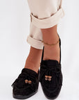Mocassini Donna Neri Chic e Trendy