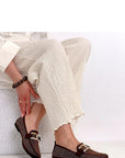 Mocassini Donna Marroni alla Moda