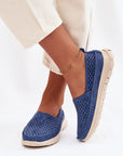 Mocassini Donna Blu Moderni