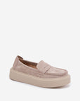 Mocassini Donna Beige Classici