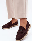 Mocassini Donna Marroni alla Moda
