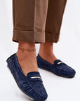 Mocassini Donna Blu Navy Moderni