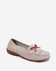 Mocassini Donna Beige Moderni