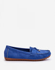 Mocassini Donna Blu Eleganti